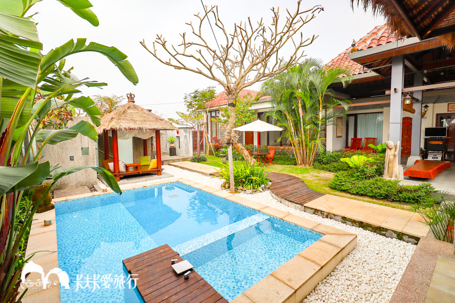 【宜蘭羅東民宿】43會館Villa｜不用出國！一秒就到峇里島度假頂級親子包棟民宿 - kafu.tw