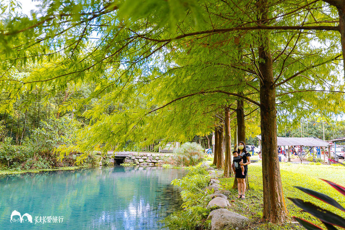 宜蘭景點夢幻藍色湖！員山羌仔埤落羽松秘境｜秋季賞落羽松夏天戲水走訪隘勇古道 - kafu.tw