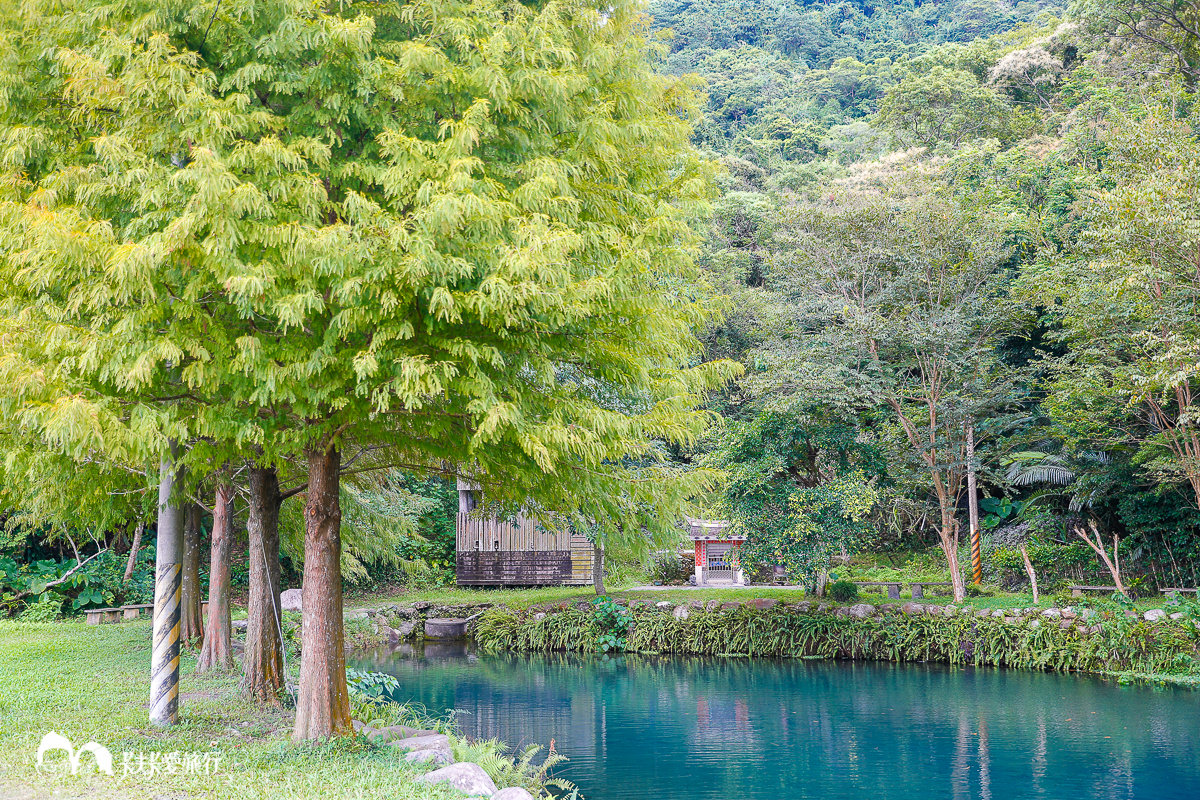 宜蘭景點夢幻藍色湖！員山羌仔埤落羽松秘境｜秋季賞落羽松夏天戲水走訪隘勇古道 - kafu.tw