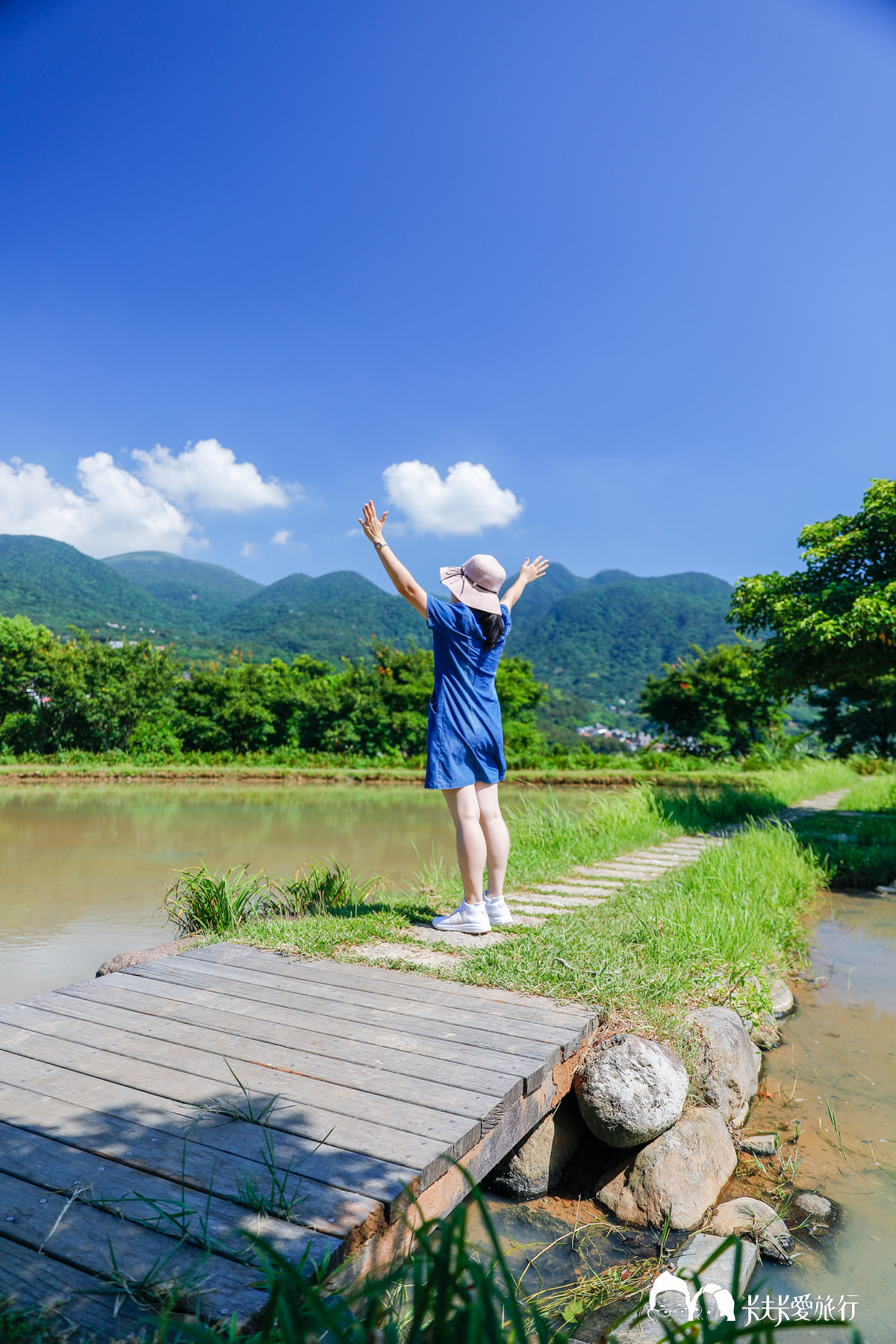新北淡水秘境景點，三芝田心子，超夢幻天空之鏡水池落羽松林免門票三芝景點 - kafu.tw