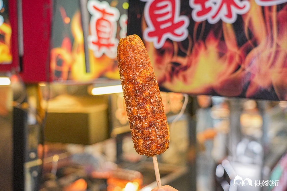 火烤碳香真珠玉米|羅東夜市必吃宜蘭烤玉米推薦菜單價格 - 第17張圖