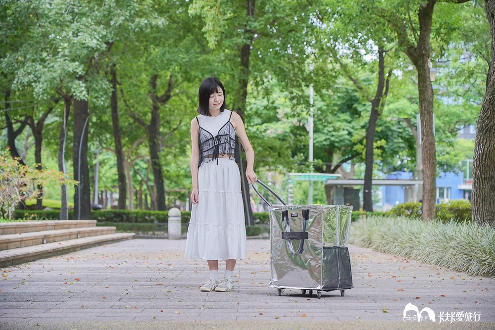 ON MY OWN | OH!N袋隨行摺疊推車旅行購物袋|開箱評測優缺點心得分享 - 第15張圖