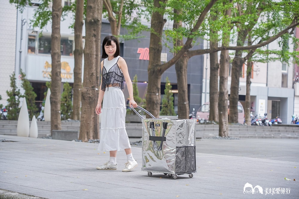 ON MY OWN | OH!N袋隨行摺疊推車旅行購物袋|開箱評測優缺點心得分享 - 第12張圖