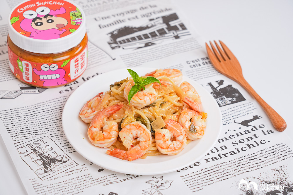 蠟筆小新聯名美食|協發行泡菜五大口味食譜+開燻蒜苗鴨必吃開箱心得評價 - 第18張圖