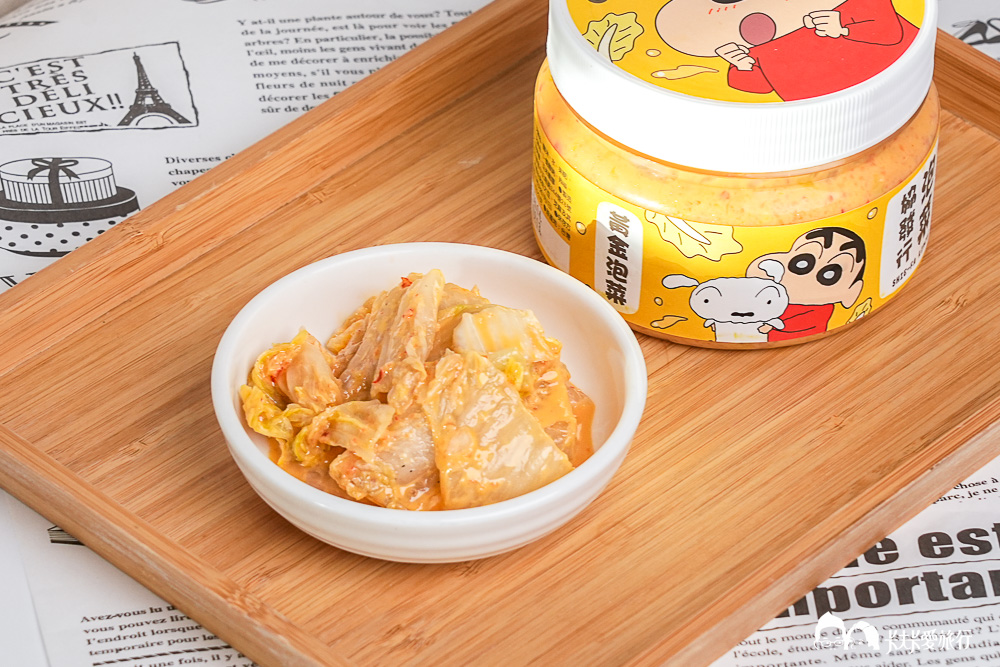 蠟筆小新聯名美食|協發行泡菜五大口味食譜+開燻蒜苗鴨必吃開箱心得評價 - 第32張圖
