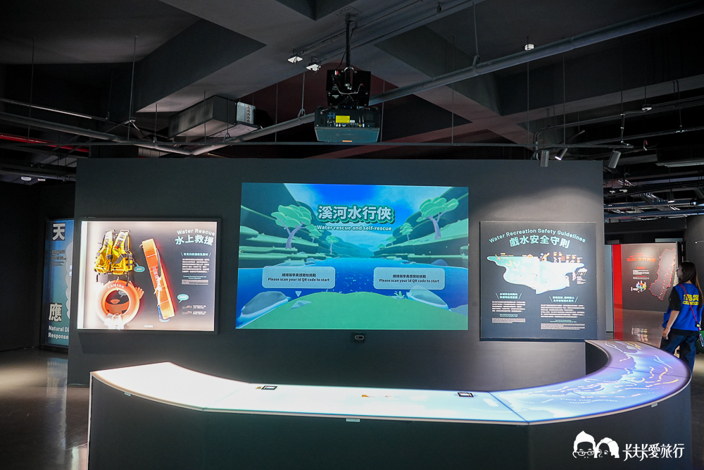 花蓮防災教育館|免門票親子室內景點!五大互動區抱石、滅火體驗超好玩 - 第20張圖