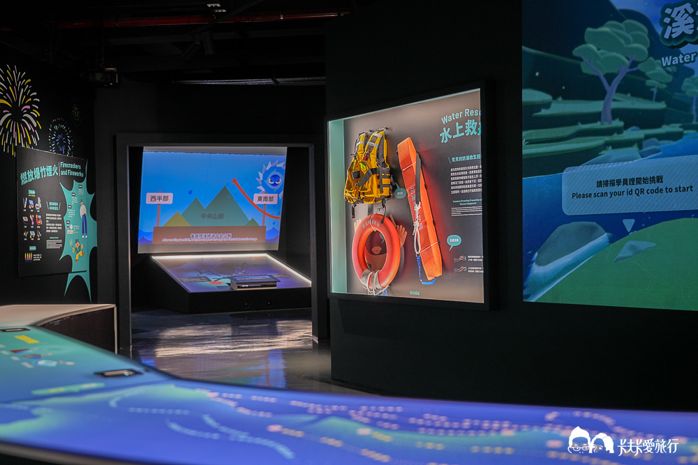 花蓮防災教育館|免門票親子室內景點!五大互動區抱石、滅火體驗超好玩 - 第23張圖