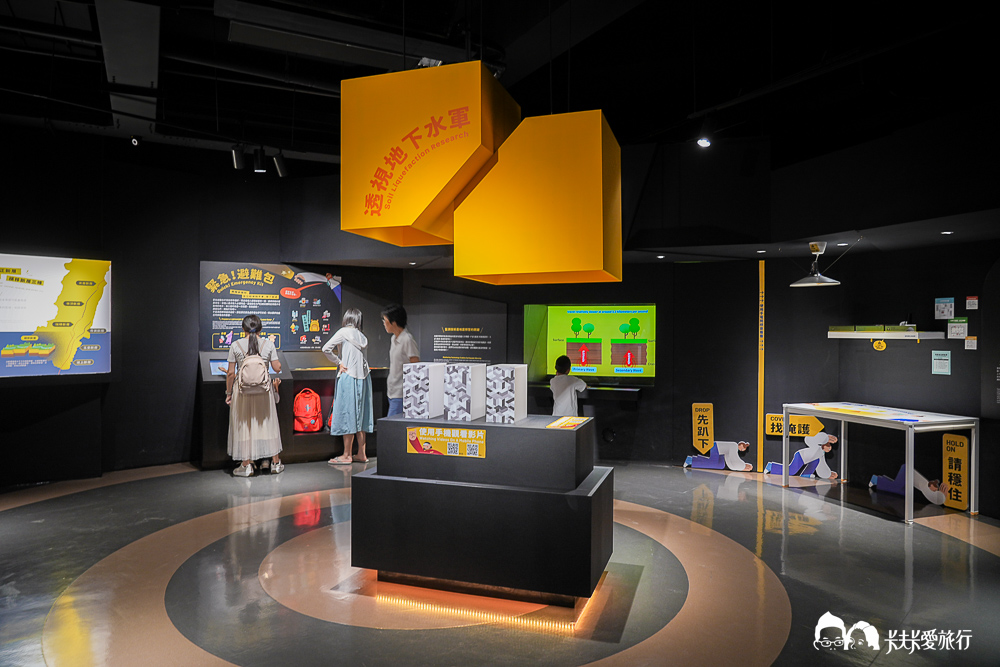 花蓮防災教育館|免門票親子室內景點!五大互動區抱石、滅火體驗超好玩 - 第26張圖