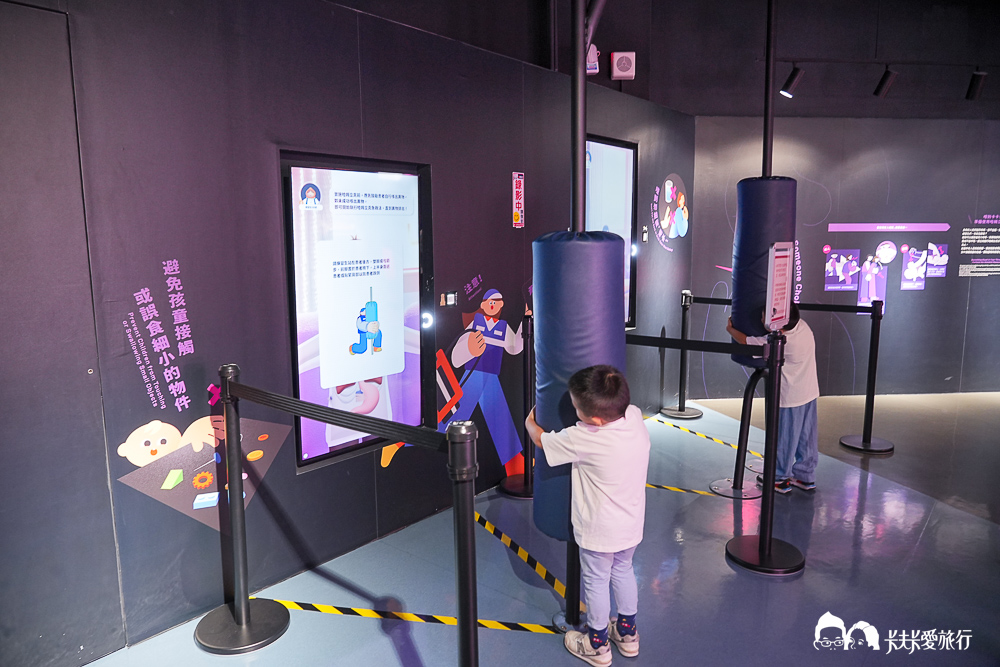 花蓮防災教育館|免門票親子室內景點!五大互動區抱石、滅火體驗超好玩 - 第32張圖