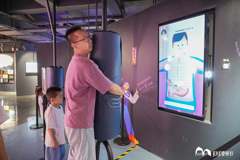 花蓮防災教育館|免門票親子室內景點!五大互動區抱石、滅火體驗超好玩 - 第33張圖