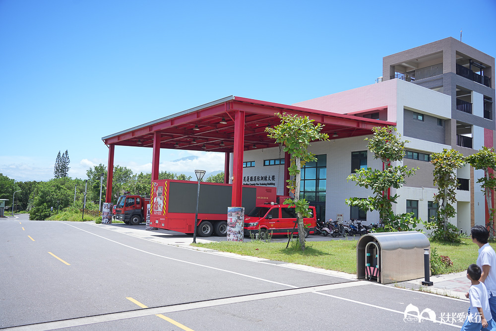 花蓮防災教育館|免門票親子室內景點!五大互動區抱石、滅火體驗超好玩 - 第14張圖