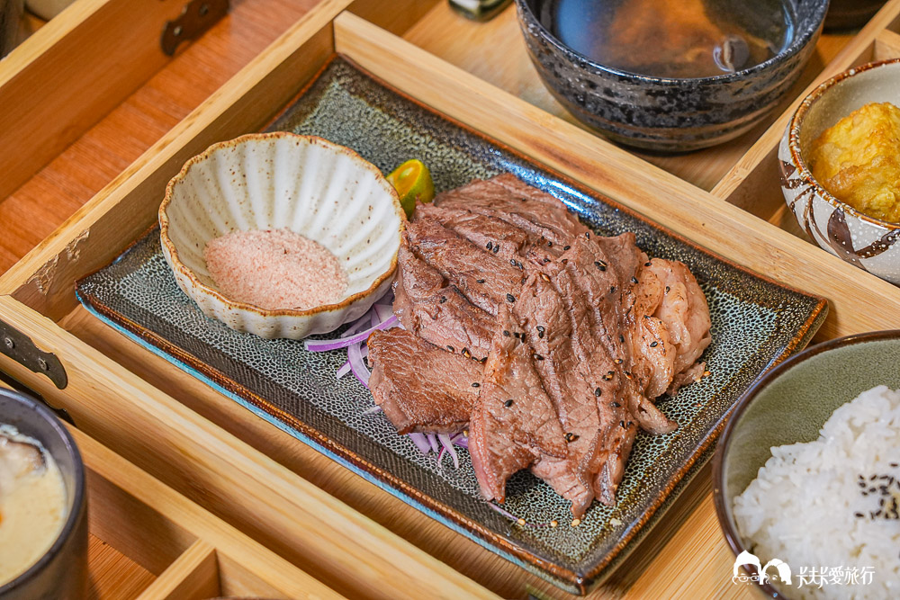 宜蘭竹谷定食海鮮｜日式定食簡餐推薦+居然有吃到飽自助吧菜單&價位