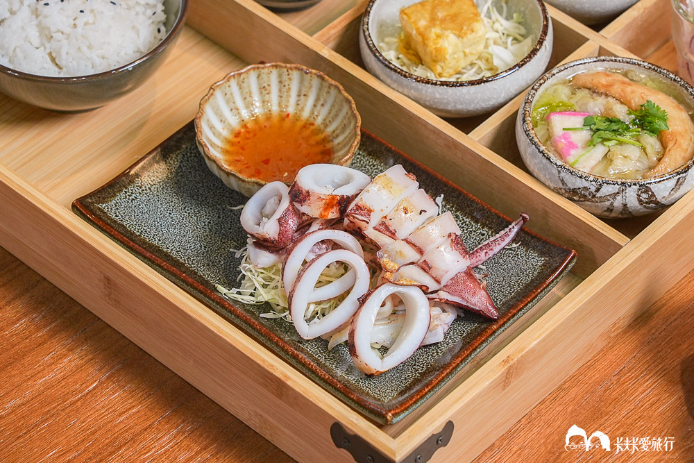 宜蘭竹谷定食海鮮｜日式定食簡餐推薦+居然有吃到飽自助吧菜單&價位