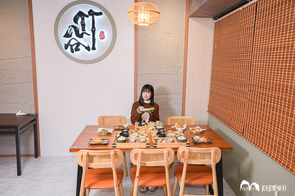 宜蘭竹谷定食海鮮｜日式定食簡餐推薦+居然有吃到飽自助吧菜單&價位