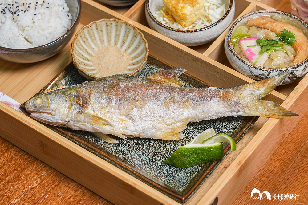 宜蘭竹谷定食海鮮｜日式定食簡餐推薦+居然有吃到飽自助吧菜單&價位