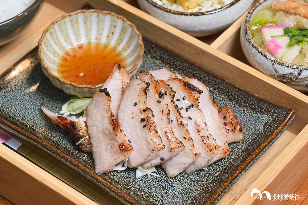 宜蘭竹谷定食海鮮｜日式定食簡餐推薦+居然有吃到飽自助吧菜單&價位