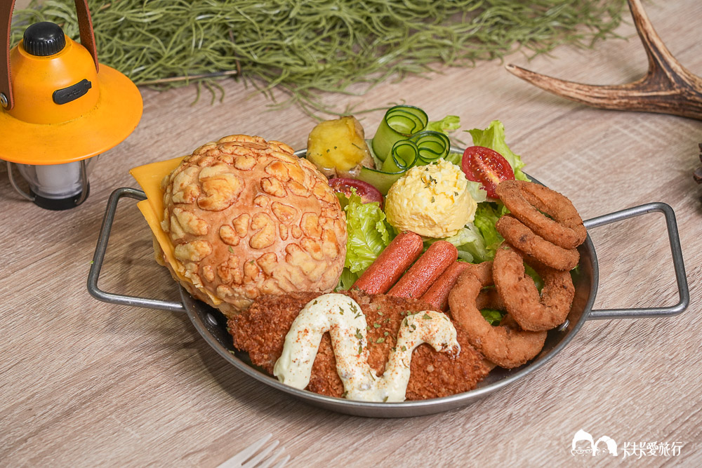 宜蘭早午餐推薦！在地人私藏「笑嗨嗨」創意台式早點＋露營氛圍超Chill菜單