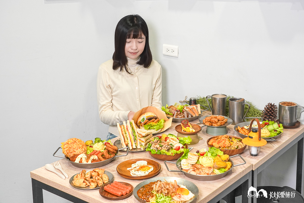 宜蘭早午餐推薦！在地人私藏「笑嗨嗨」創意台式早點＋露營氛圍超Chill菜單
