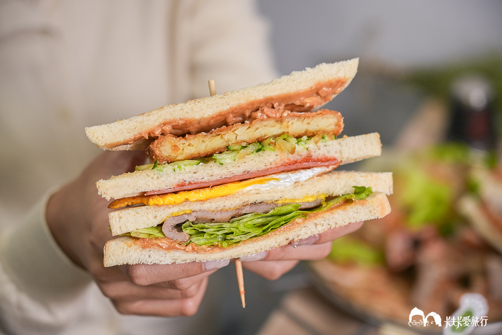 宜蘭早午餐推薦！在地人私藏「笑嗨嗨」創意台式早點＋露營氛圍超Chill菜單