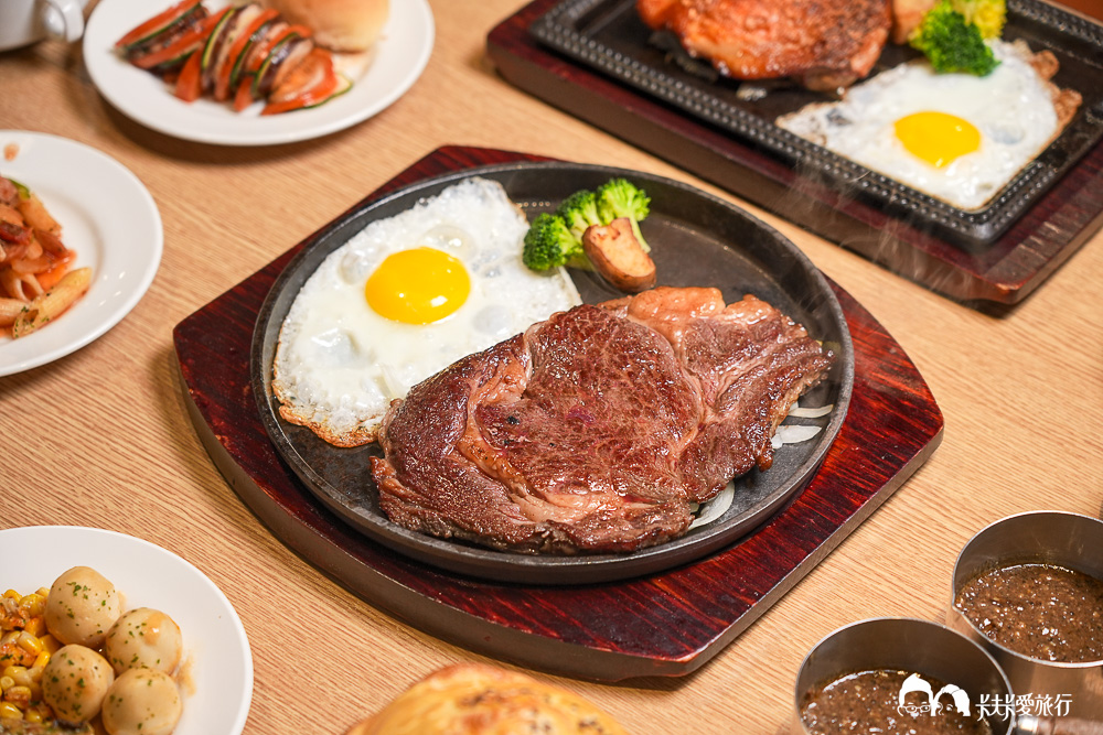 宜蘭牛排推薦這家！糧3牛排：主打原塊牛排，超狂西式自助吧吃到飽菜單