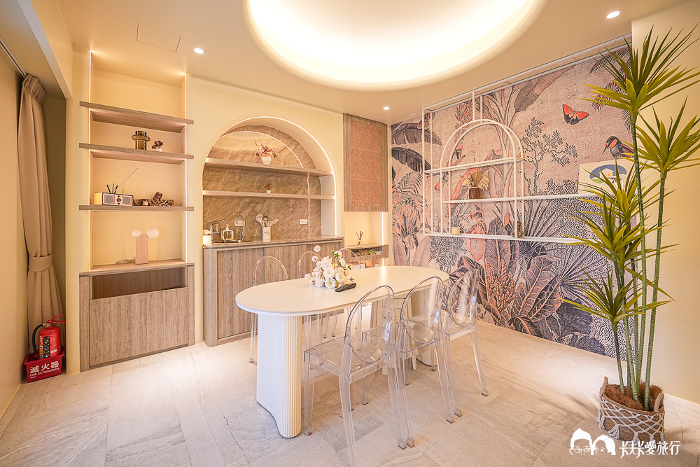 宜蘭親子包棟民宿-Bubble Villa珍珠奶茶員山民宿｜越式洗髮+晚餐好好私廚外燴烤肉