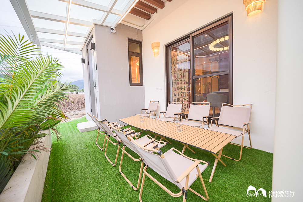 宜蘭親子包棟民宿-Bubble Villa珍珠奶茶員山民宿｜越式洗髮+晚餐好好私廚外燴烤肉