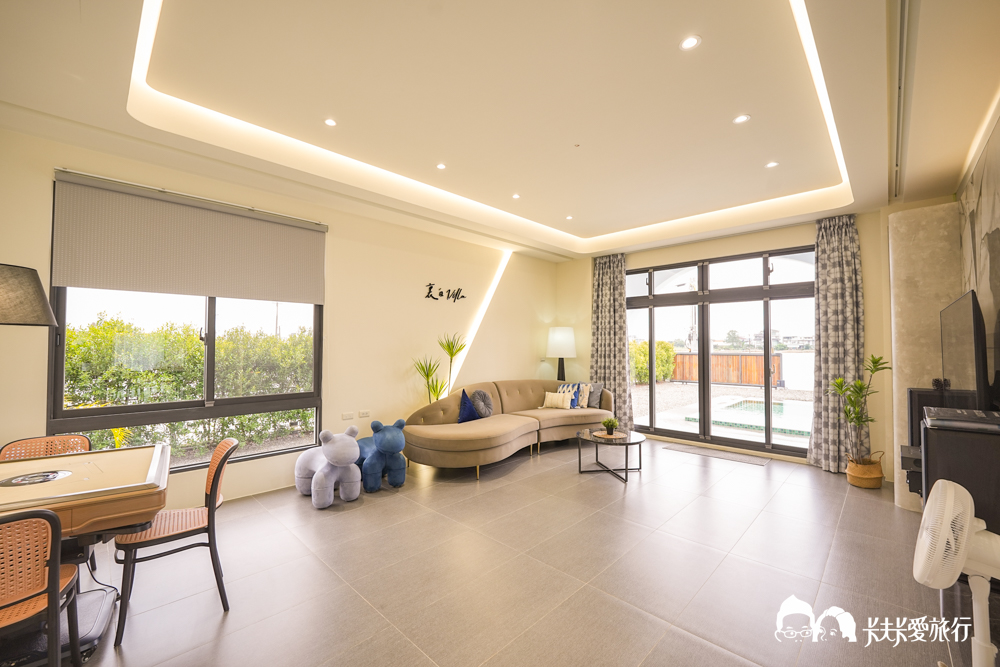 宜蘭包棟民宿|裏白VILLA|田野間的純白渡假秘境!KTV視聽室與戲水池 - 第12張圖 宜蘭包棟民宿|裏白VILLA|田野間的純白渡假秘境!KTV視聽室與戲水池