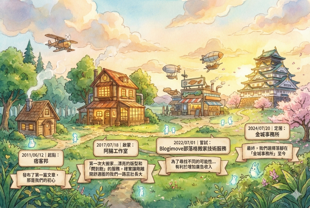 部落格搬家服務推薦哪一間？金城事務所優缺點評價心得