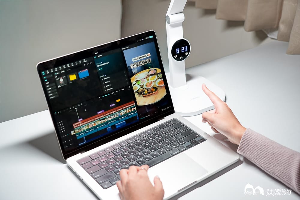 CHIMEI奇美旋境悅眼LED護眼檯燈｜適合全家人的檯燈推薦，優點缺點心得評價