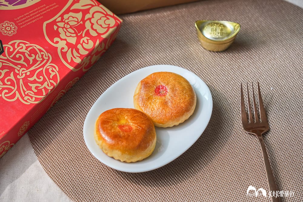麥仕佳烘焙坊-過年送禮年節伴手禮推薦！干貝肉圓酥富貴禮盒開箱評價