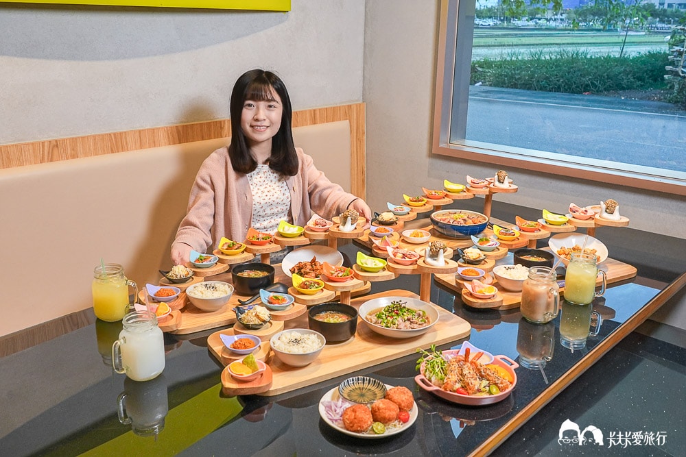 宜蘭簡餐推薦-游饗創意中式定食｜親子餐廳兒童遊戲區+九宮格菜色菜單