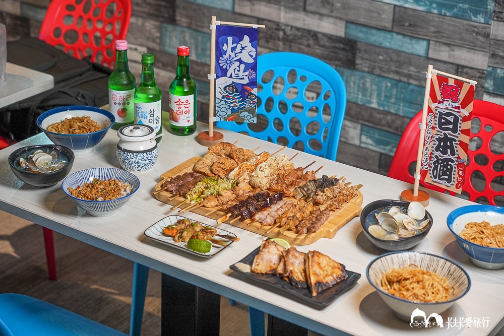 宜蘭羅東宵夜推薦！陶意蘋串燒小酒館，必吃特色燒烤美食、跑馬麵與串燒料理菜單