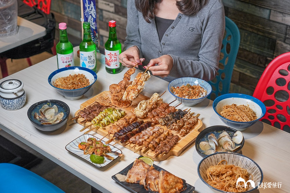 宜蘭羅東宵夜推薦！陶意蘋串燒小酒館，必吃特色燒烤美食、跑馬麵與串燒料理菜單