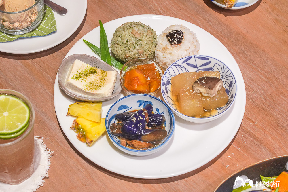 宜蘭員山美食|一簞食蔬食餐廳,深溝村穀倉老屋、當季蔬食料理菜單價格 - 第21張圖 一簞食四季飯糰餐