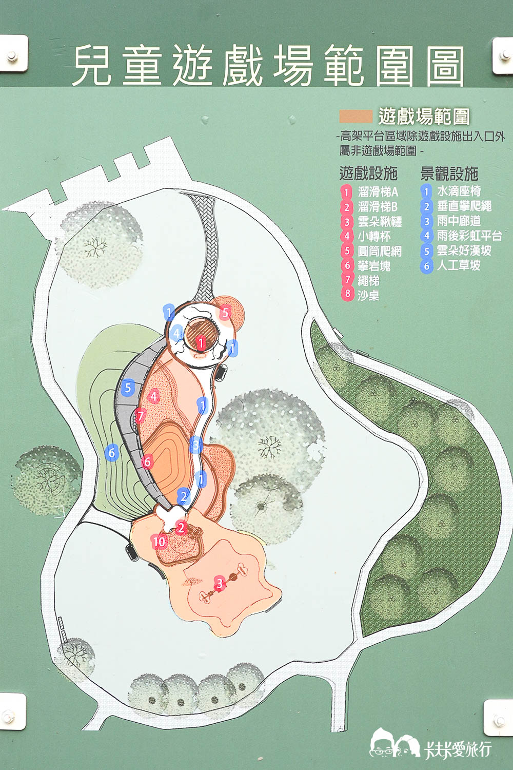 宜蘭運動公園溜滑梯|全新彩虹雲朵遊戲場開箱+戰艦溜滑梯一次玩 - 第27張圖 宜蘭運動公園溜滑梯|全新彩虹雲朵遊戲場開箱+戰艦溜滑梯一次玩
