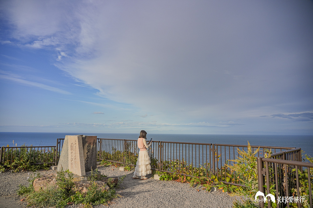 小樽祝津全景展望台｜超美燈塔海景秘境，天涯海角遠眺石狩灣、玩免費樂園