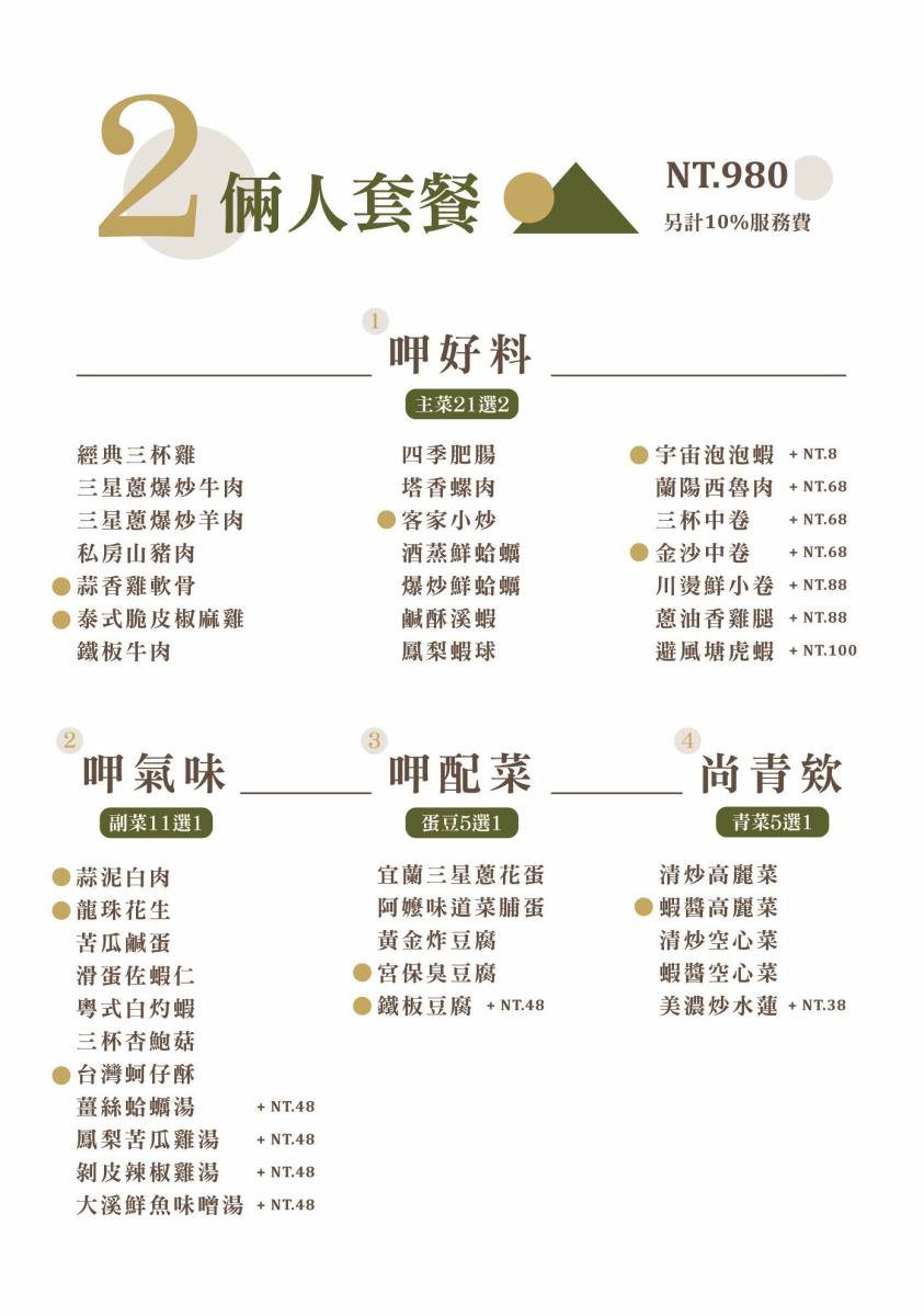快炒樂室菜單6